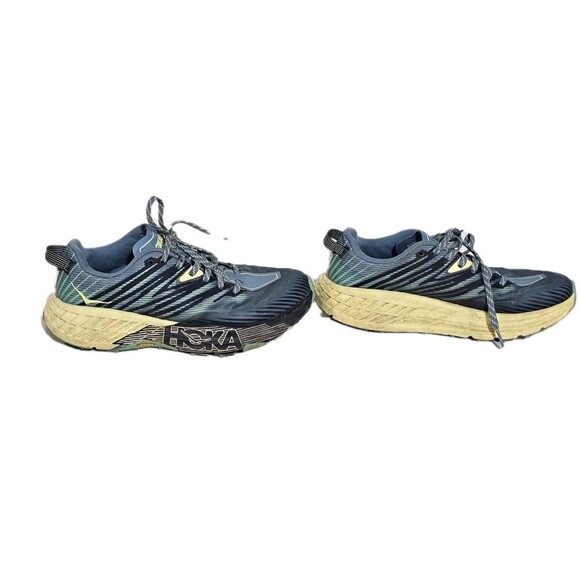 Hoka One One Shoes Speedgoat 5 Running Blue Womens Size 8.5 - Picture 4 of 10